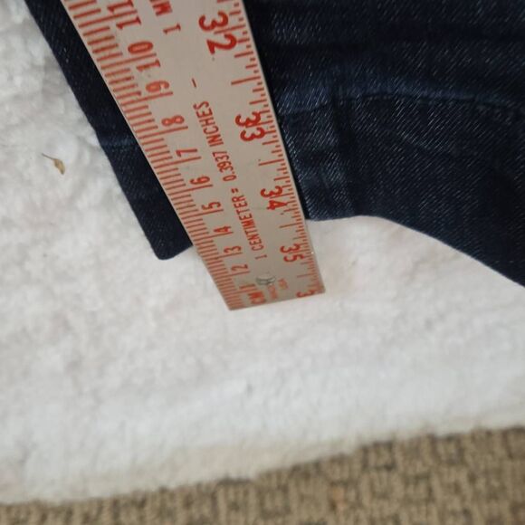 Ann Taylor LOFT Women's High Rise Curvy Fit Flare Denim Jeans Blue Size 4 - Picture 3 of 7